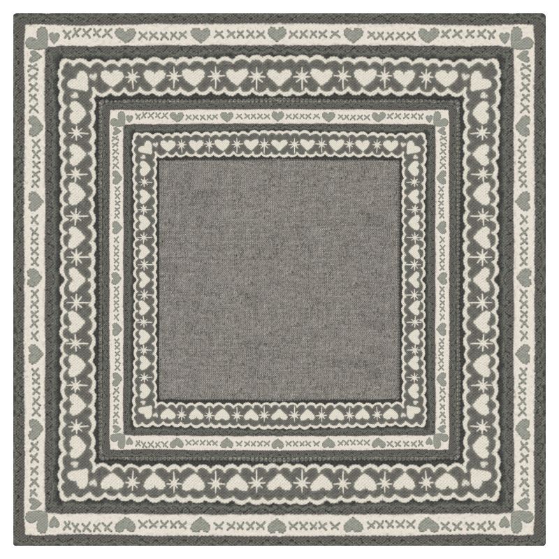 Mahjong Mat, Fair Isle, CASHMERE