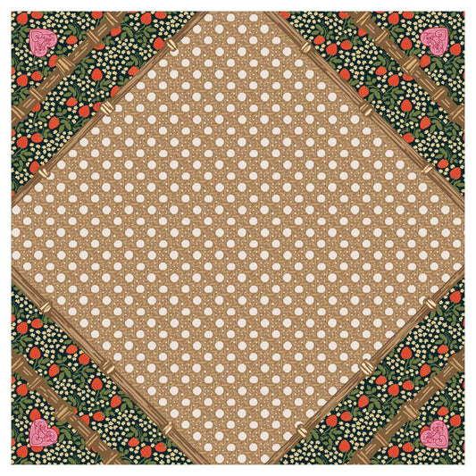 Travel Mat / Rack Roll, STRAWBERRY