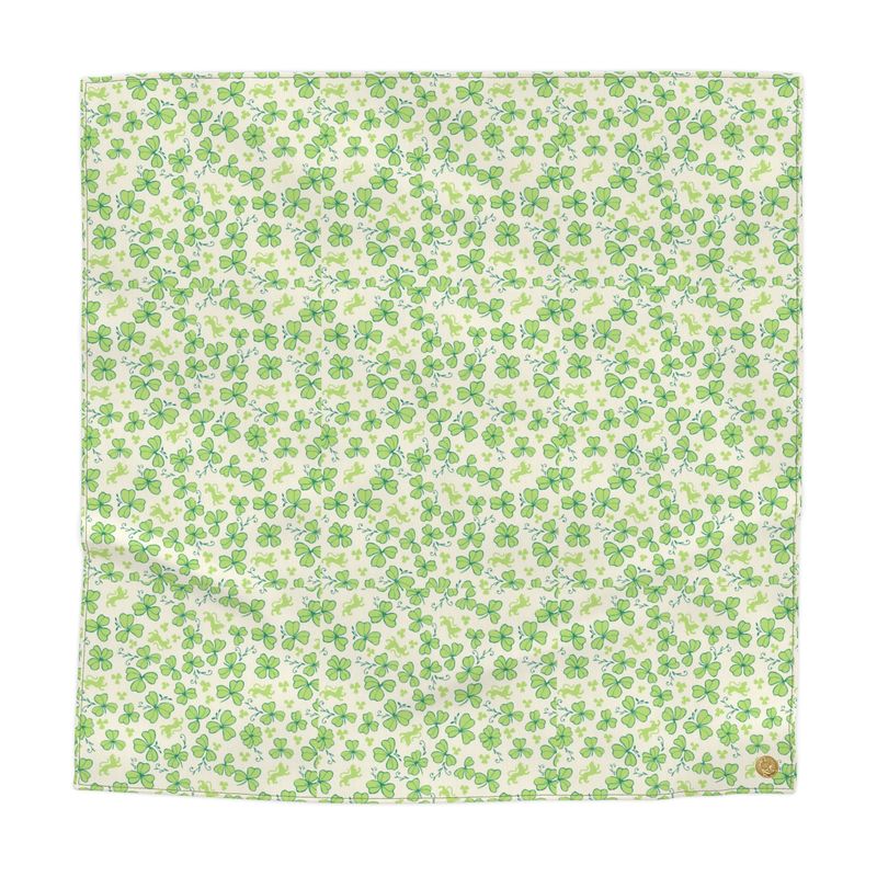 Large Bandana in Cotton or Silk, CLOVER