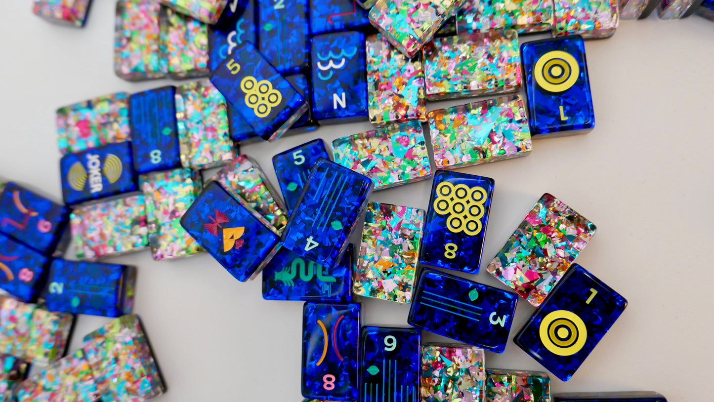 Mahj Pit Confetti Tiles