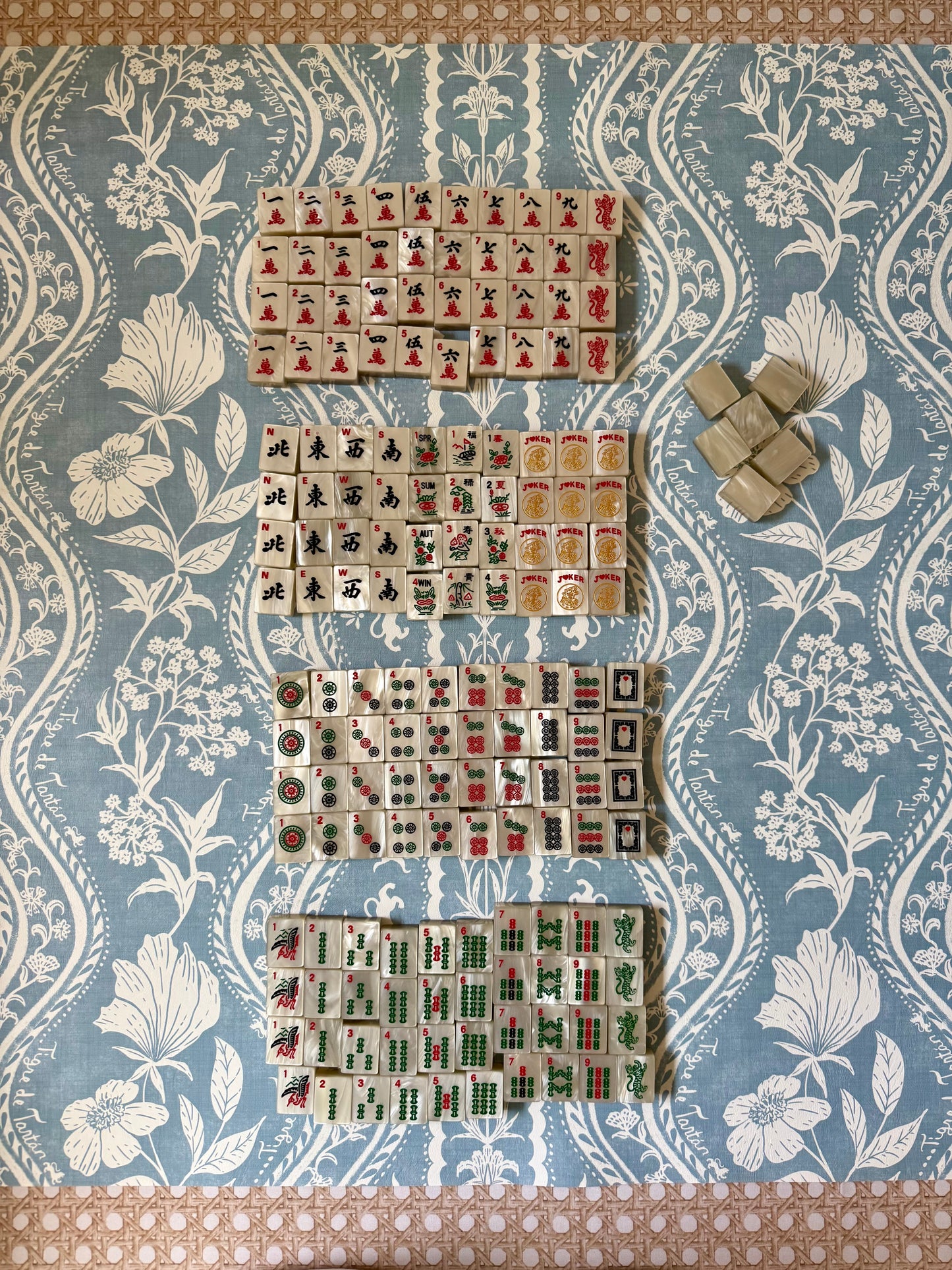 PREVIEW: House Tigers, OYSTER 🦪 Classic American Mahjong Tile Set