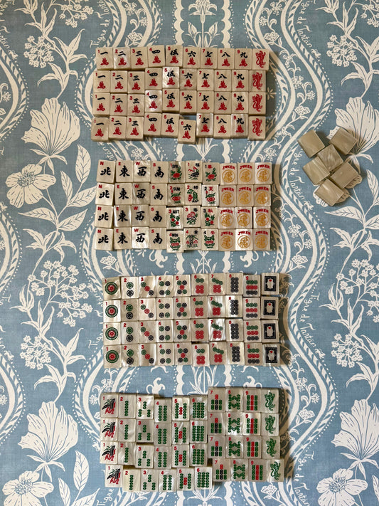 House Tigers, OYSTER 🦪 Classic American Mahjong Tile Set