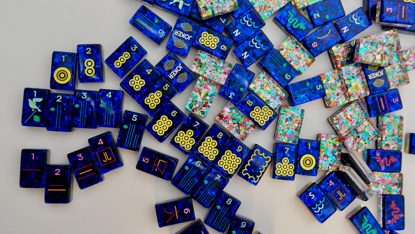 Mahj Pit Confetti Tiles
