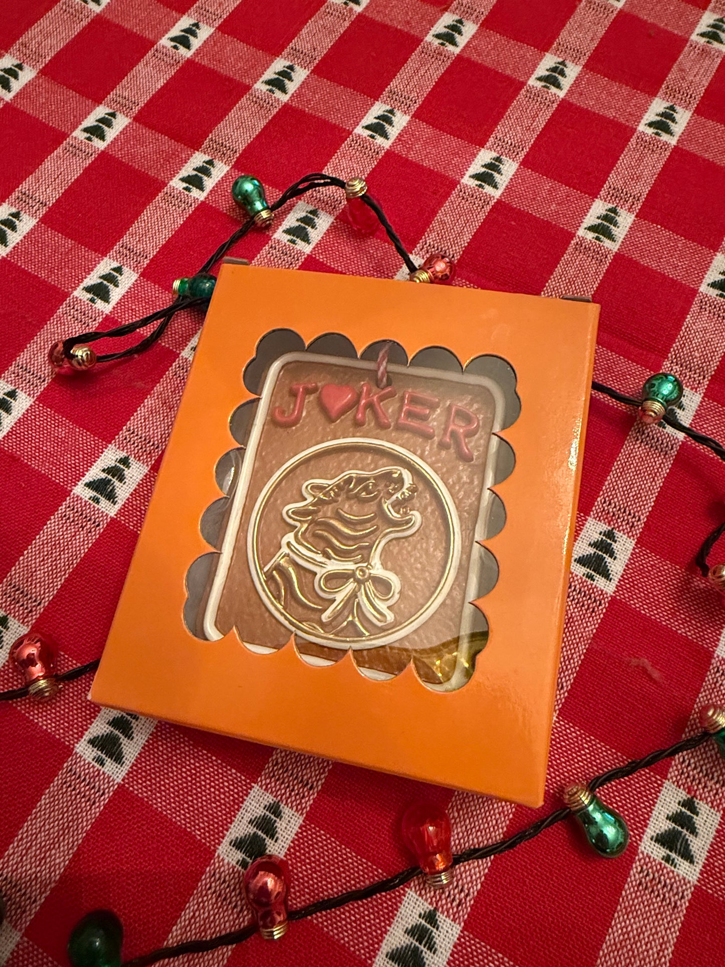 Tigre Joker Ornament in Classic Claydoh