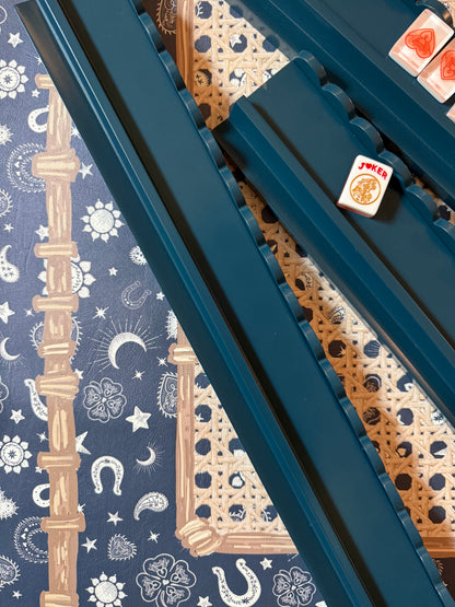 Mahjong Gaming Mat, HEARTS & HORSESHOES — view 4 of 6