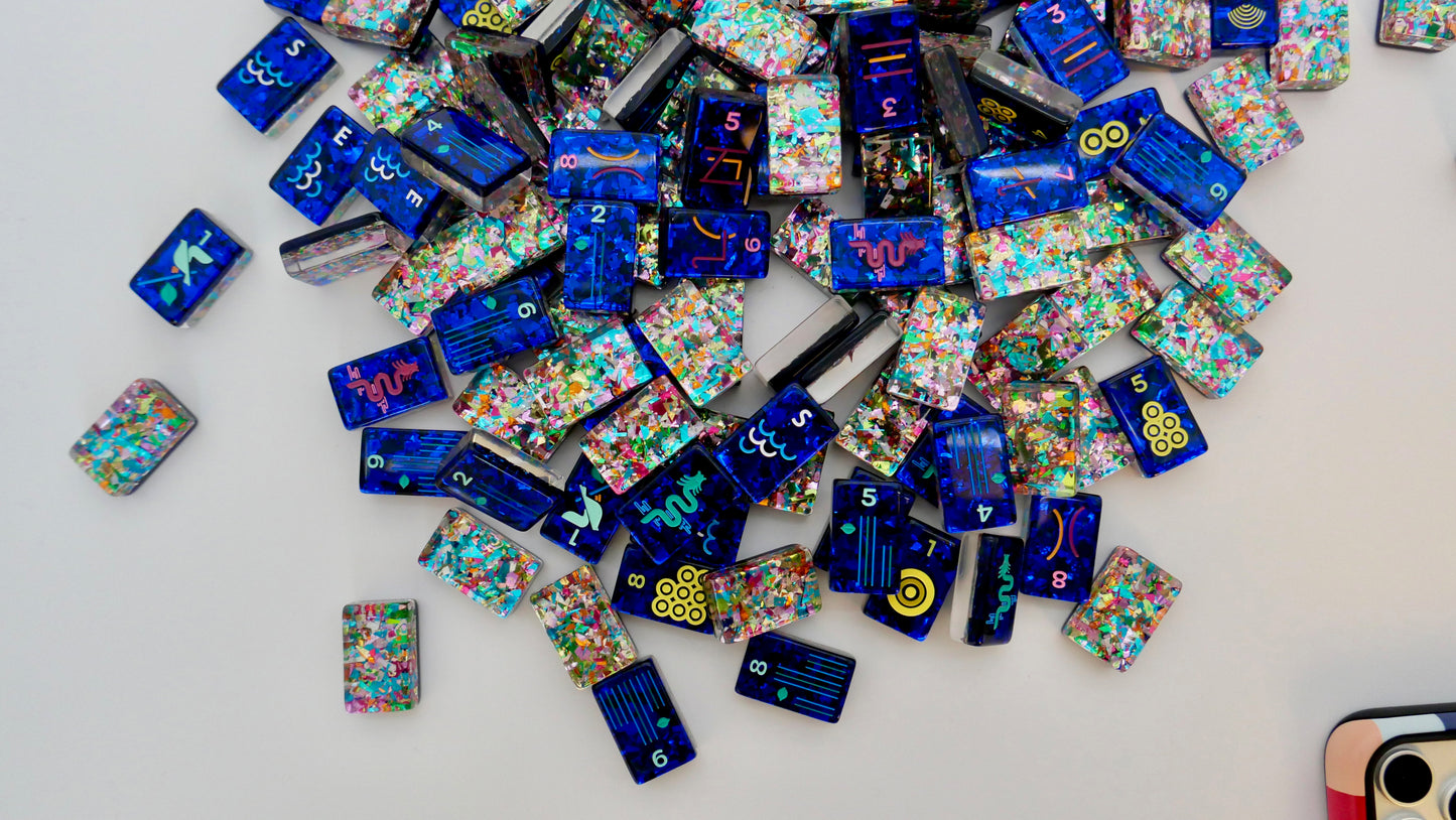 Mahj Pit Confetti Tiles