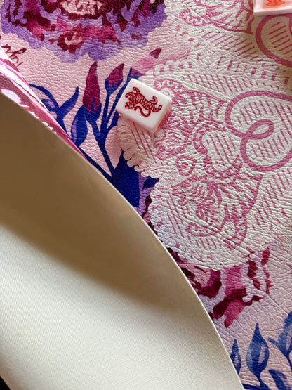 Mahjong Gaming Mat, CHINOISERIE TARTE RULES EDITION — view 3 of 4