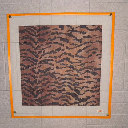 TIGER STRIPE Printed Needlepoint Canvas – 14 Mesh