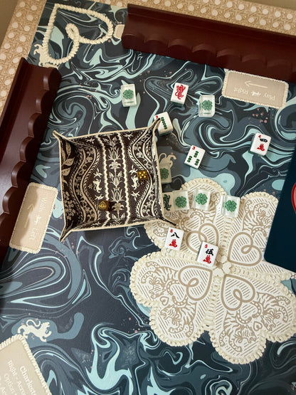 Mahjong Mat, THANK YOU NOTE, INK [W/ RULES]