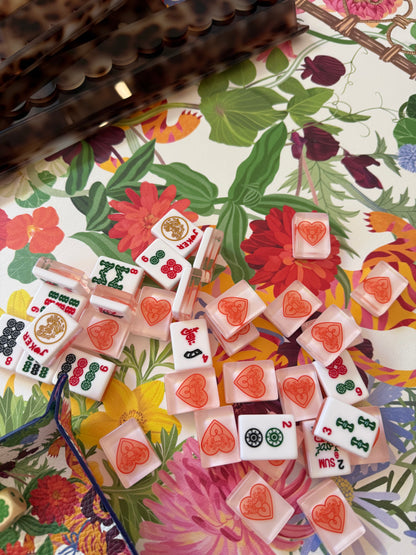 arrives late July, third shipment- Mahjong Gaming Mat, Jardín de Los Jefes — view 3 of 8