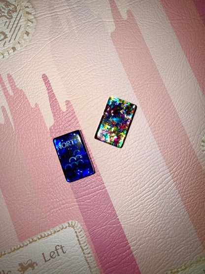 Mahj Pit confetti mahjong tiles — translucent acrylic, iridescent finish — view 21 of 24
