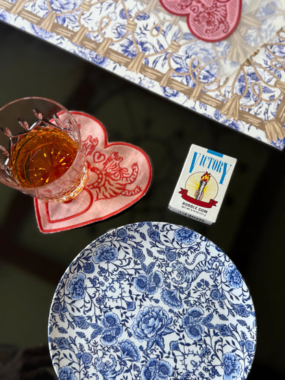 8" Melamine Convenience Plates, SET OF 8, CHINOISERIE BLEU — view 5 of 5