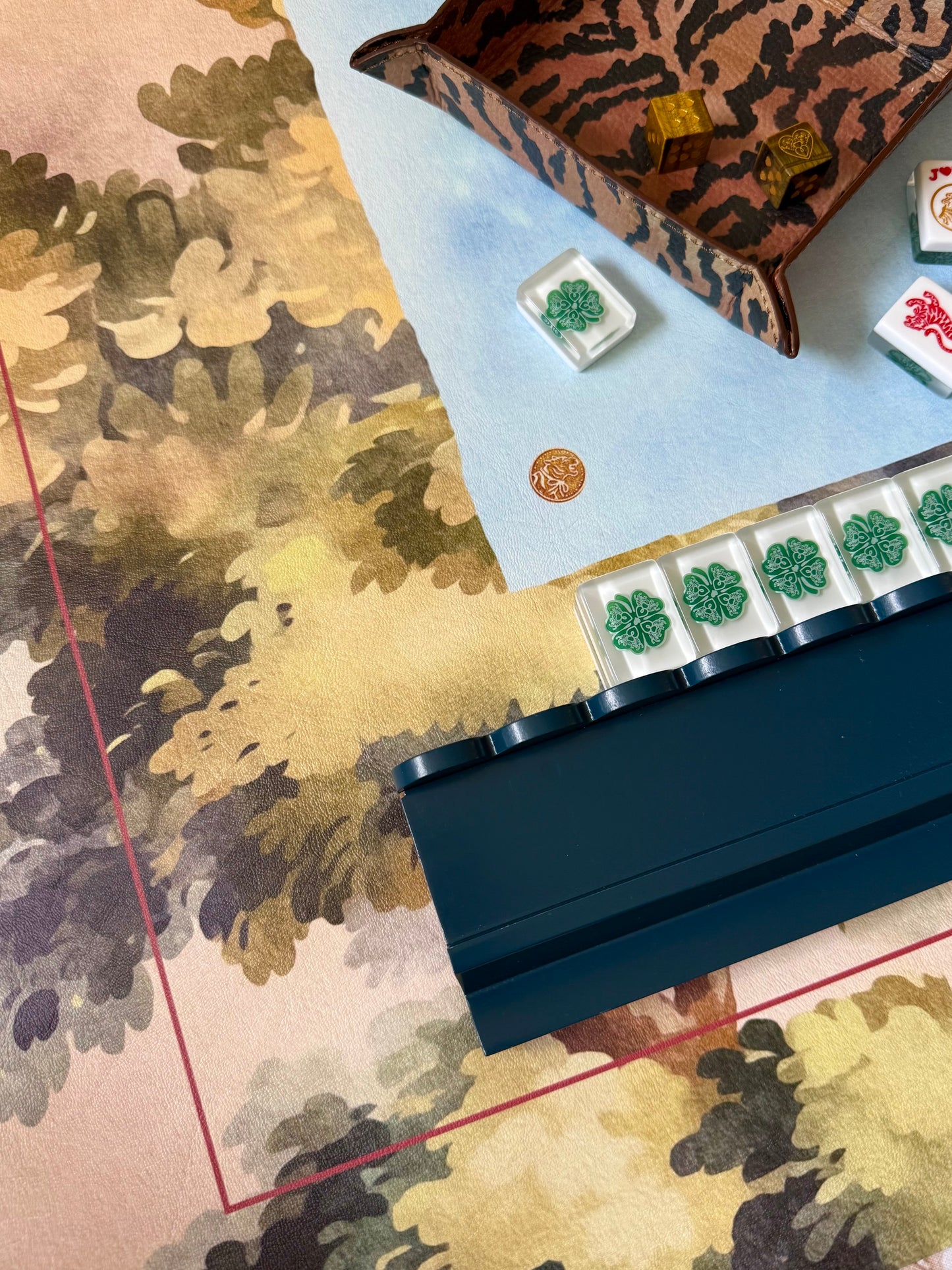 Mahjong Mat, FRENCH MURAL
