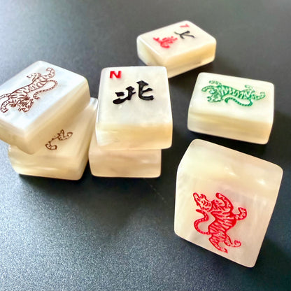 House Tigers, OYSTER 🦪 Classic American Mahjong Tile Set