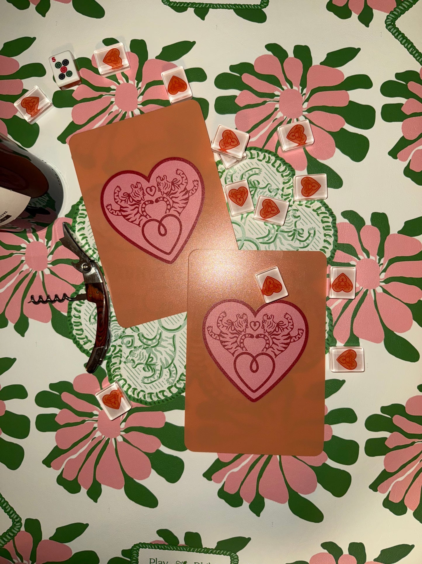 Tile Shufflers, TIGER HEART LOGO