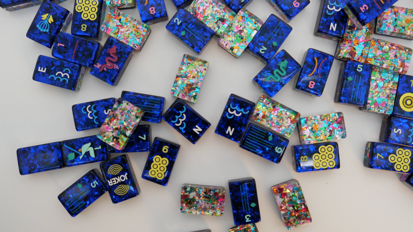 Mahj Pit Confetti Tiles