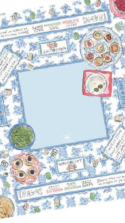 Paige Spearin Gaming Mat, "Mahj and Martinis", Special Edition Printing — view 4 of 9