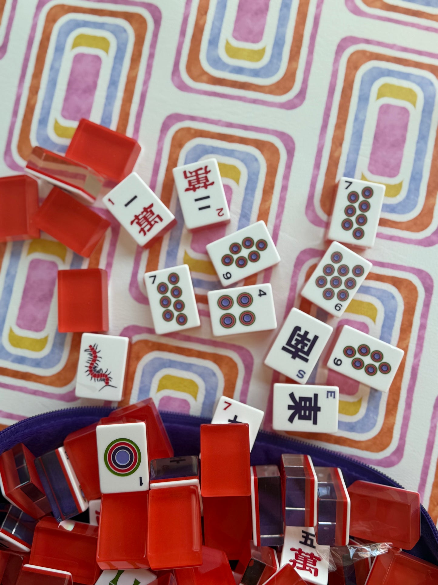 Mahjong Gaming Mat, TWO SPARROWS MAHJONG, SOAPS