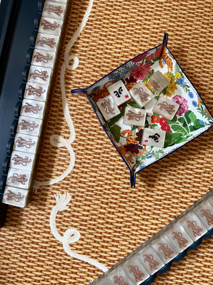 Mahjong Mat- NANTUCKET BASKET, ROPE