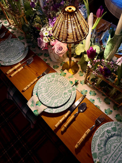 8" Melamine Salad/Dessert Plate, DOMINO LETTUCE, Set of 6 — view 4 of 10