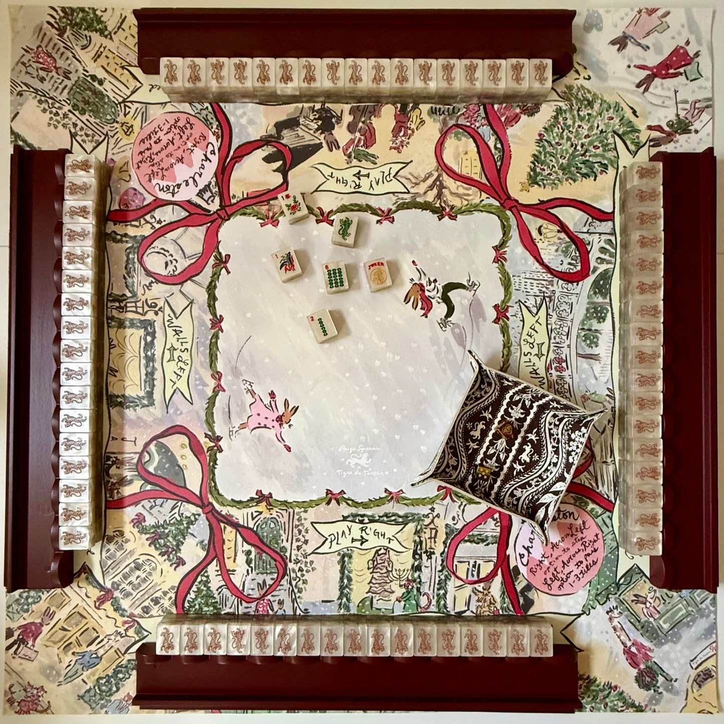 PREVIEW: House Tigers, OYSTER 🦪 Classic American Mahjong Tile Set