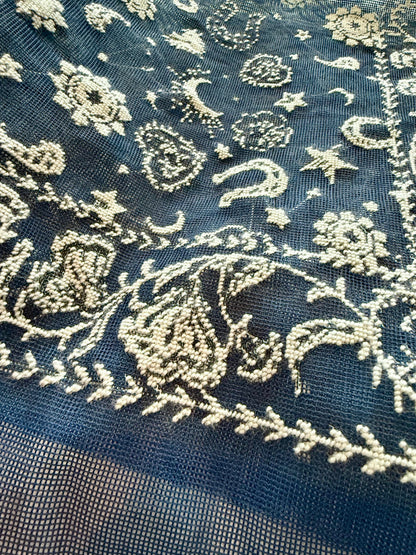 Early Access Mahjong Bandana Printed Needlepoint Canvas - 14 Mesh — view 2 of 6