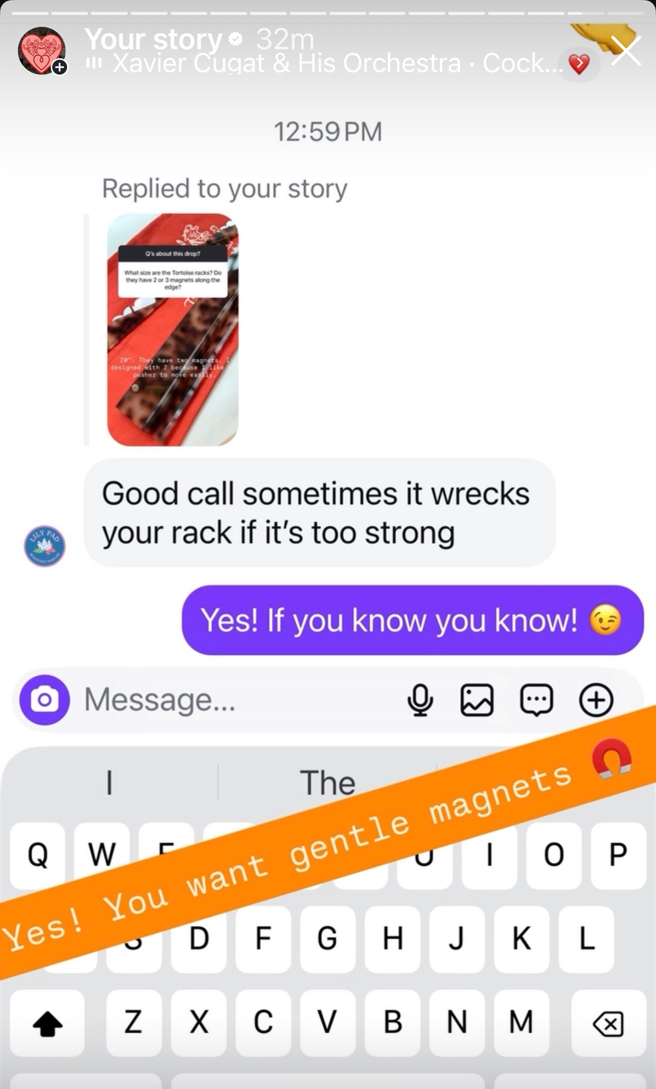 Tortoise Scalloped Acrylic Mahjong Racks with Magnetic Pushers, SET of 4, With Dust Bag