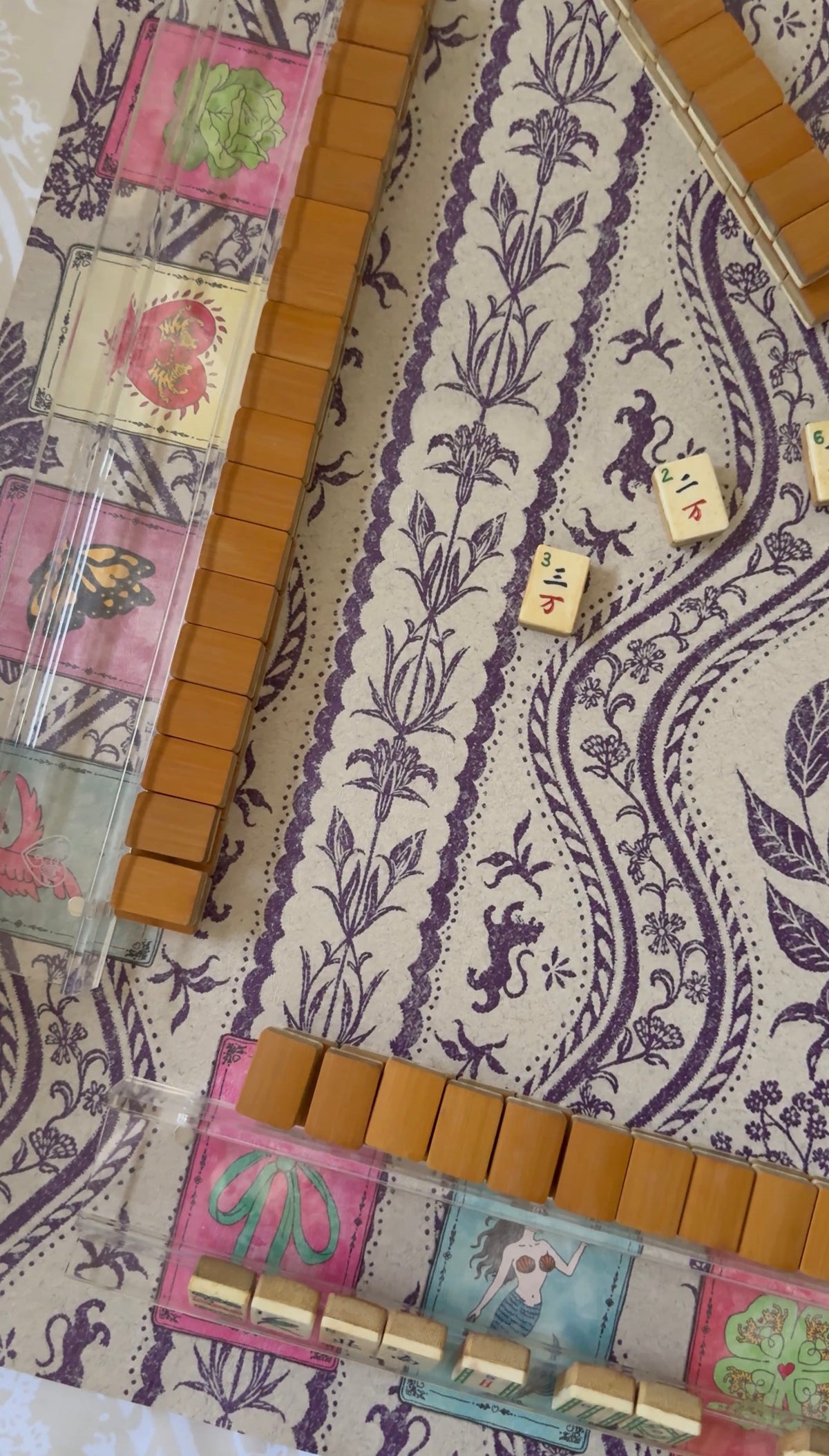 Tigre de Tartán x Miss Mahjong: “El Último Refresco” Mahjong Mat
