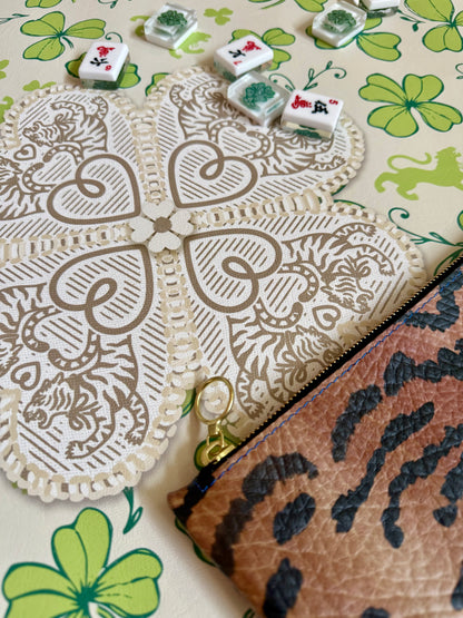 Mahjong Gaming Mat, CLOVERS RULES EDITION — view 3 of 4