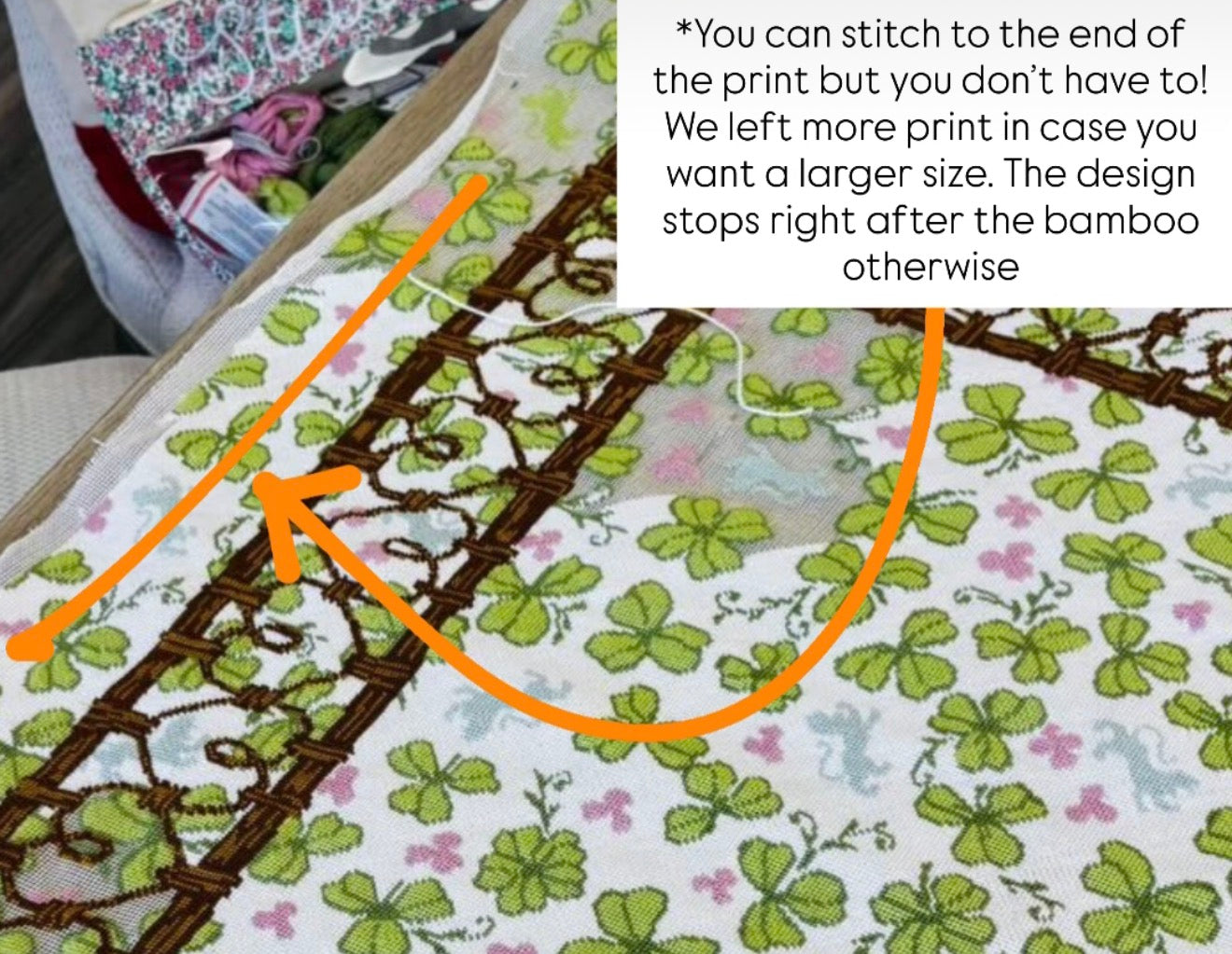 EARLY ACCESS: “Clovers” Mahjong Mat Printed Needlepoint Canvas