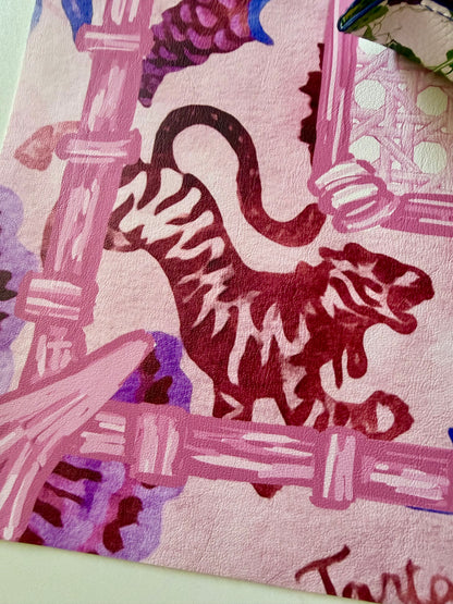 Mahjong Gaming Mat, CHINOISERIE TARTE — view 2 of 7