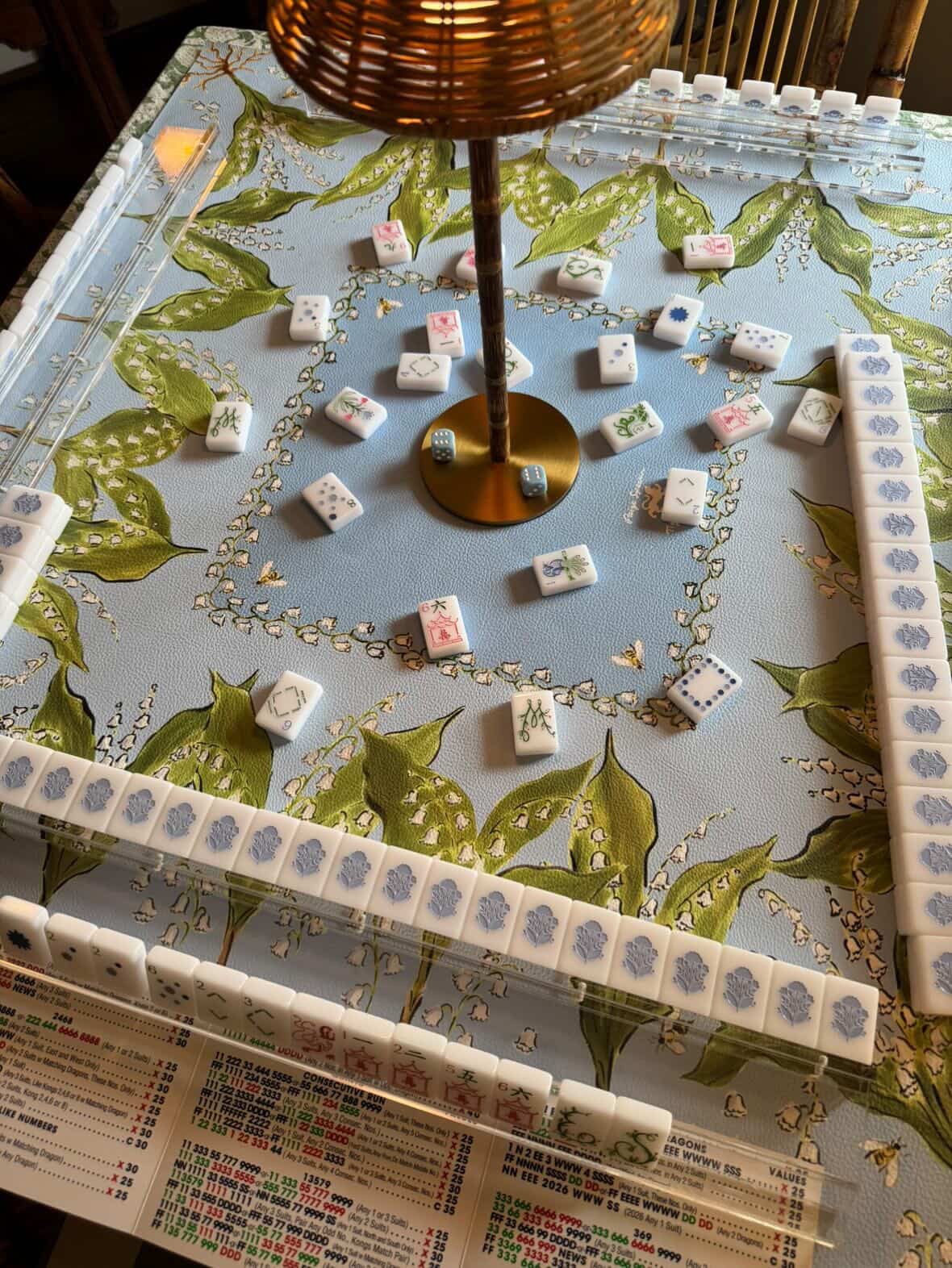 Paige Spearin “Queen Bee” Mahjong Mat