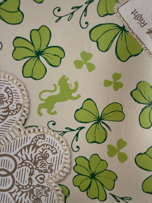 Mahjong Gaming Mat, CLOVERS RULES EDITION — view 2 of 4