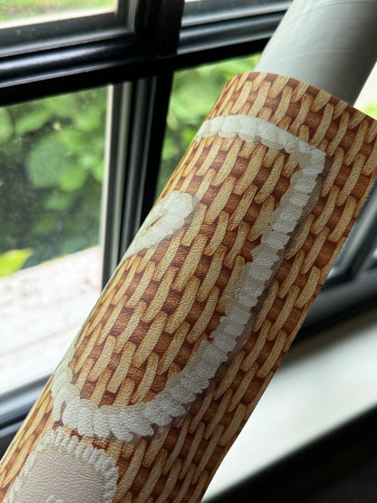 Mahjong Gaming Mat- NANTUCKET BASKET, RULES EDITION — view 4 of 6