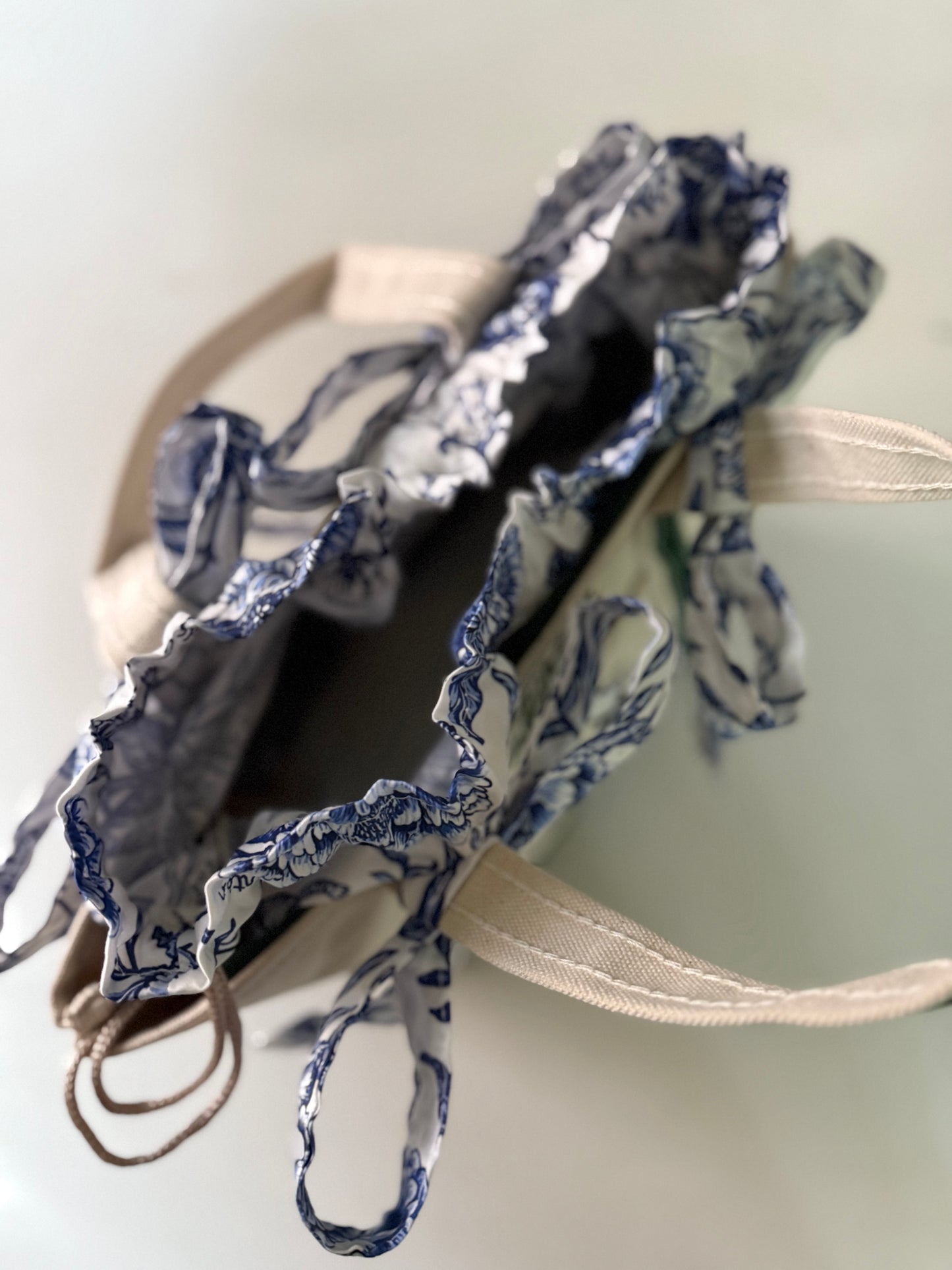 Tie-On Insert,CHINOISERIE BLEU, MINI