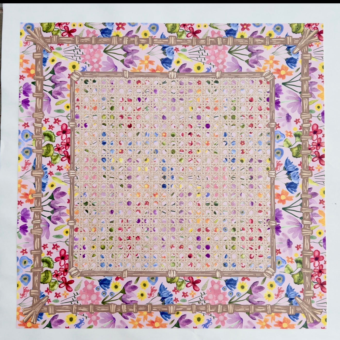 Mahjong Gaming Mat, GARDEN CLUB