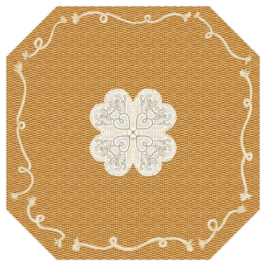 Mahjong Gaming Mat NO cut-out, NANTUCKET BASKET, TDT for Center & Spring