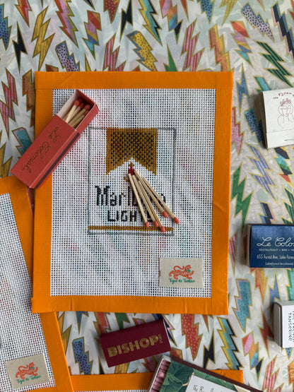 Vice Object Hand Painted Needlepoint Canvases — view 4 of 9