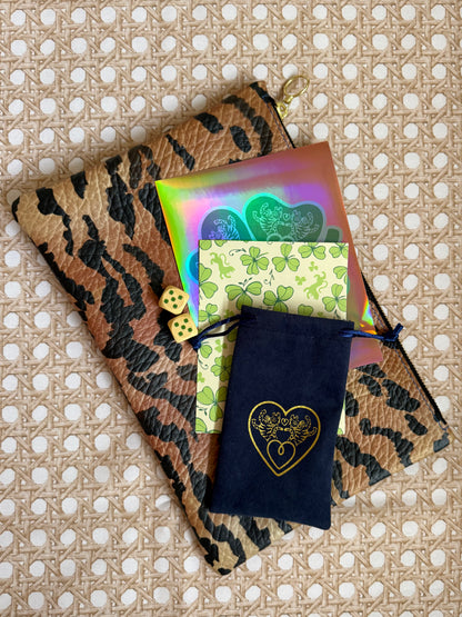 Medium Leather Pouch, El Tigre — view 8 of 10