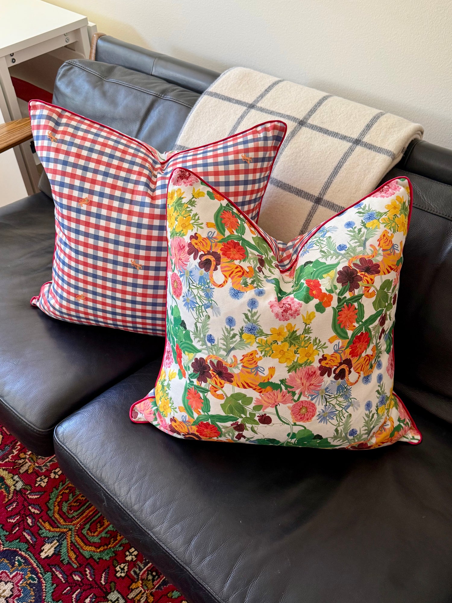 Premium Linen Pillow, JARDÍN DE LOS JEFES