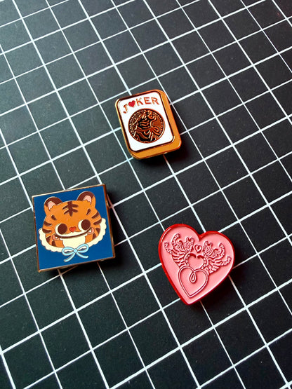 Needle Minder, TIGER JOKER MAHJONG TILE 2.0 — view 3 of 4