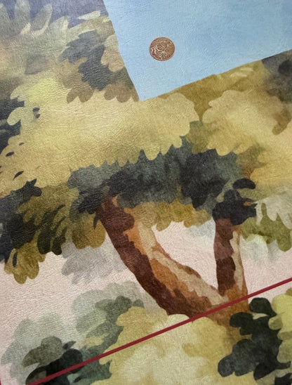 Mahjong Gaming Mat, FRENCH MURAL — view 3 of 3