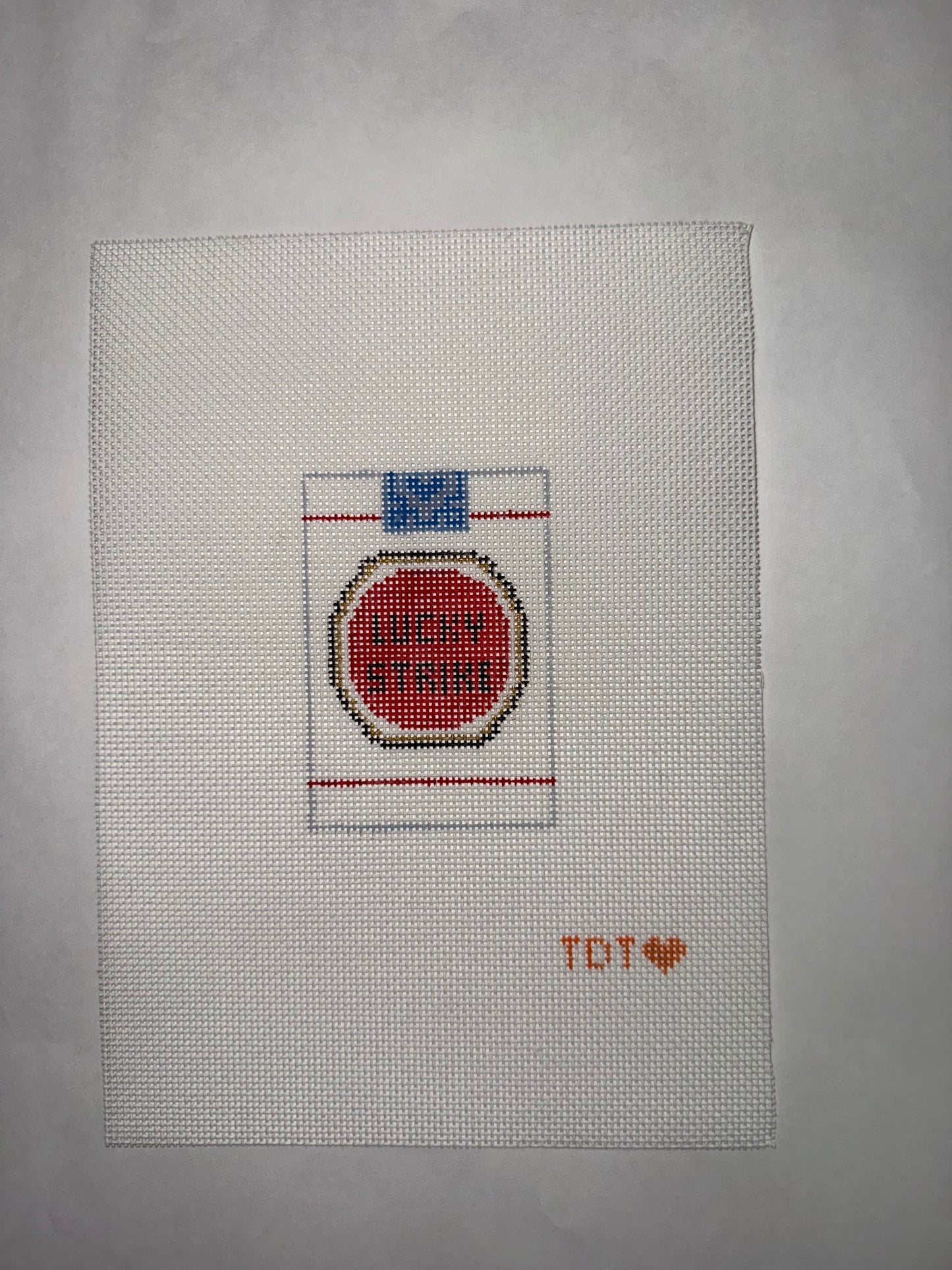 Vice Object Hand Painted Needlepoint Canvases