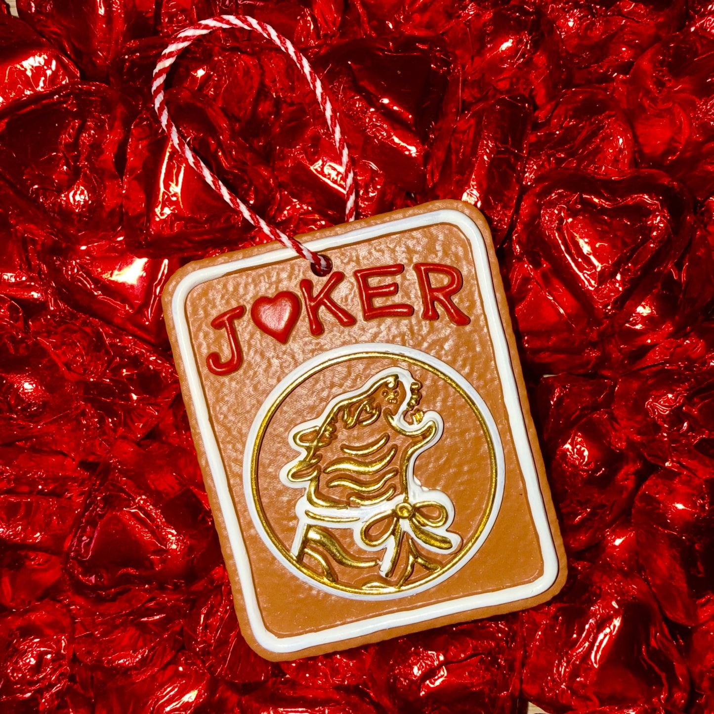 Tigre Joker Ornament in Classic Claydoh