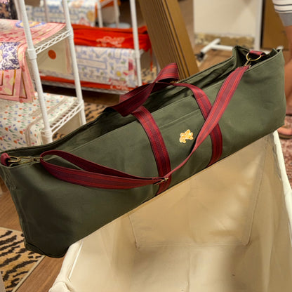 The Mahjong Field Bag, NAVY/NATURAL OR OLIVE — view 14 of 14