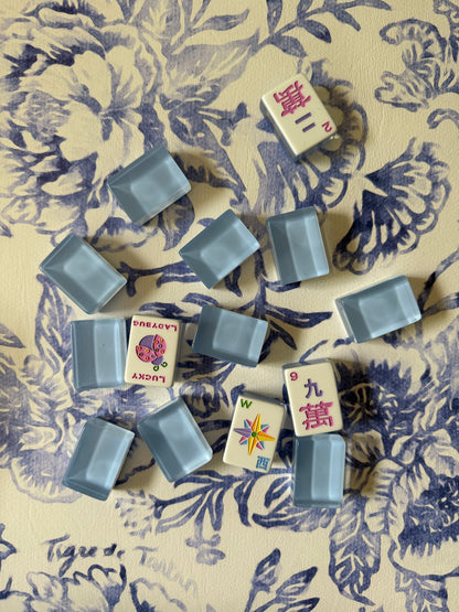 Mahjong Gaming Mat, CHINOISERIE DENIM — view 5 of 8