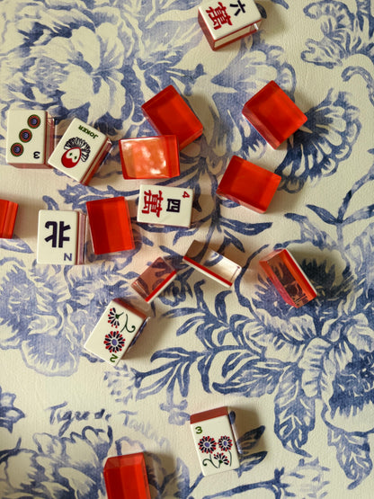 Mahjong Gaming Mat, CHINOISERIE DENIM — view 4 of 8