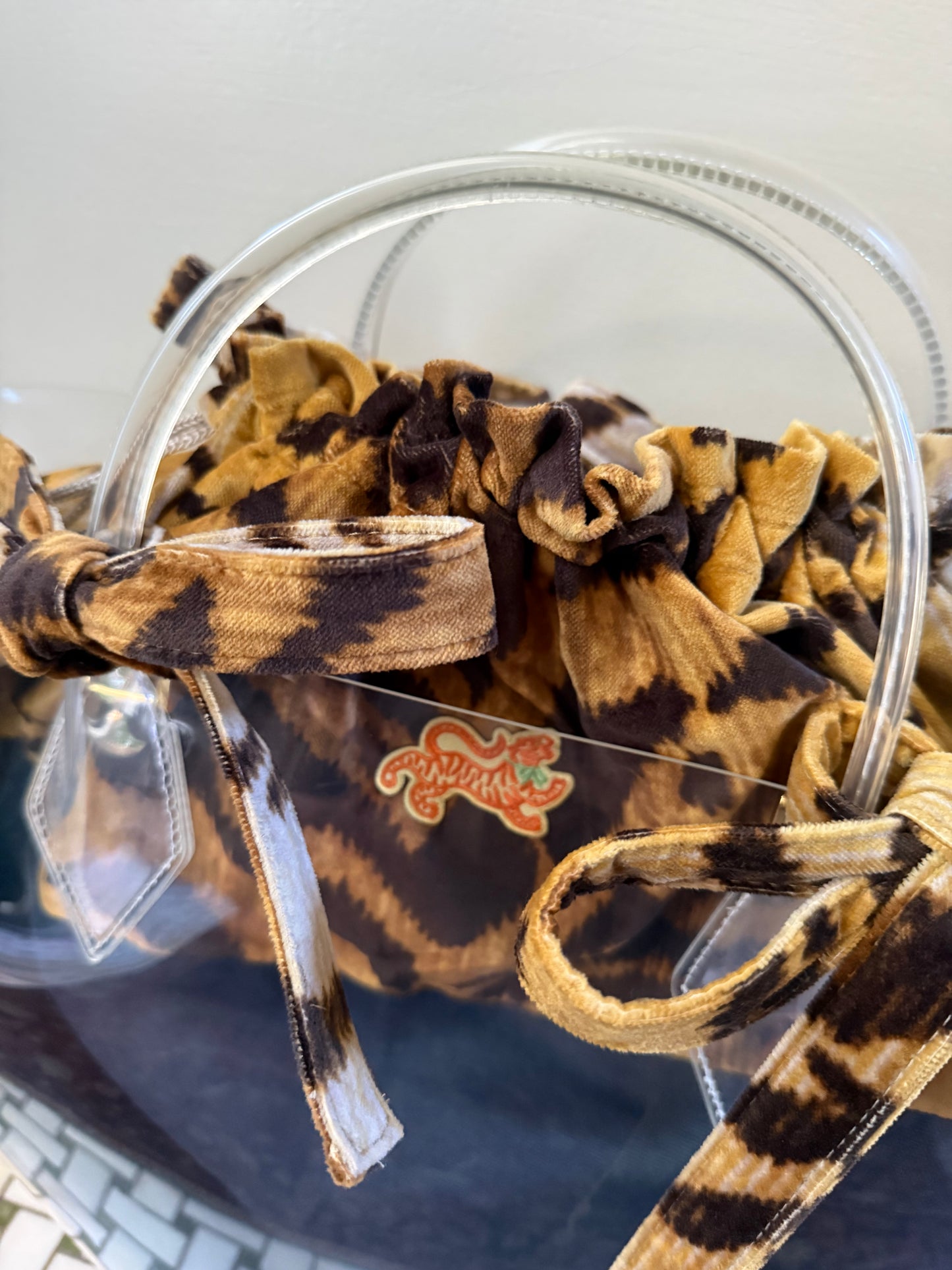 Tie-On Insert, VELVET TIGER