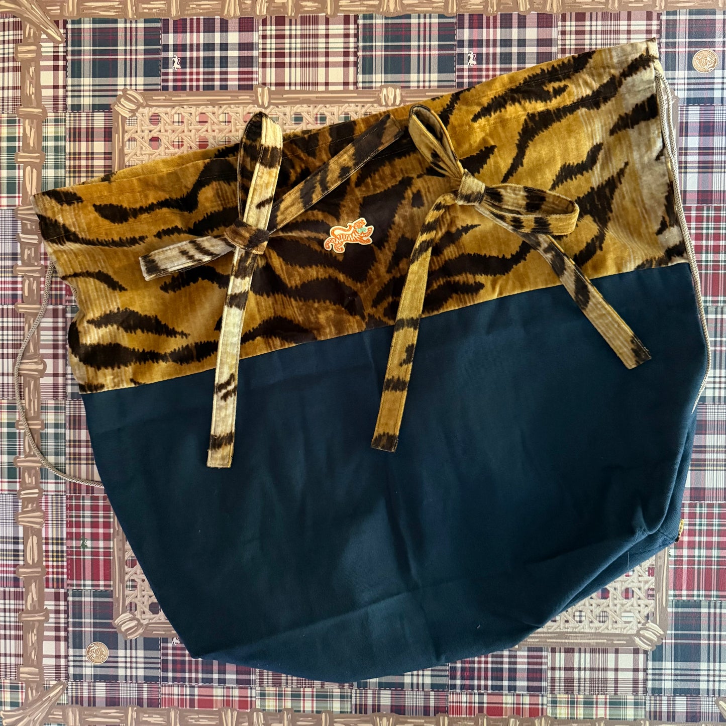 Tie-On Insert, VELVET TIGER