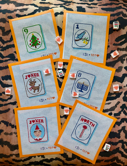 MJTI x TDT Mahjong Tile canvas ASSORTED STYLES